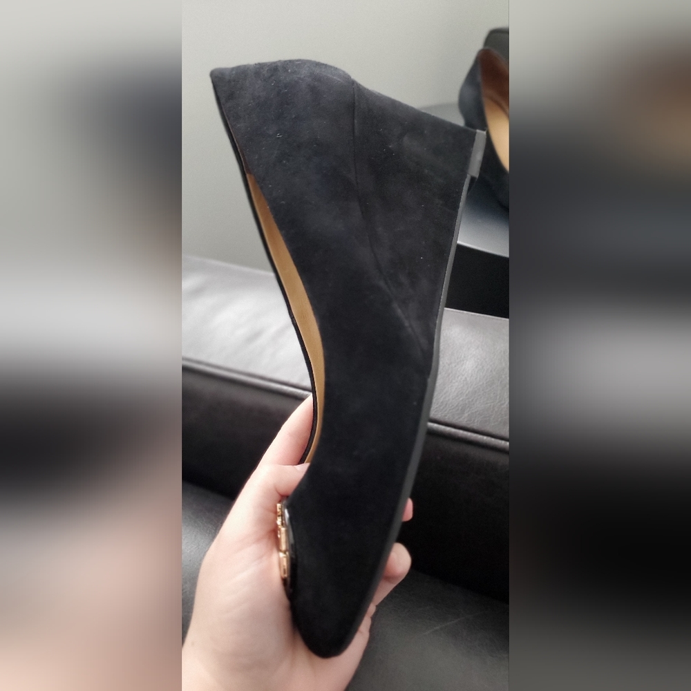 Tory Burch black wedges - Picture 5 of 11